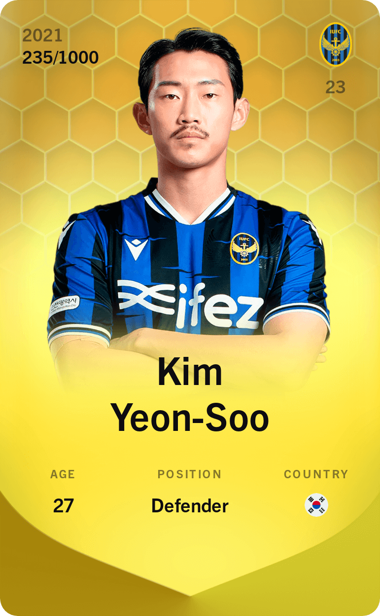 Kim Yeon-Soo 2021-22 • Limited 235/1000