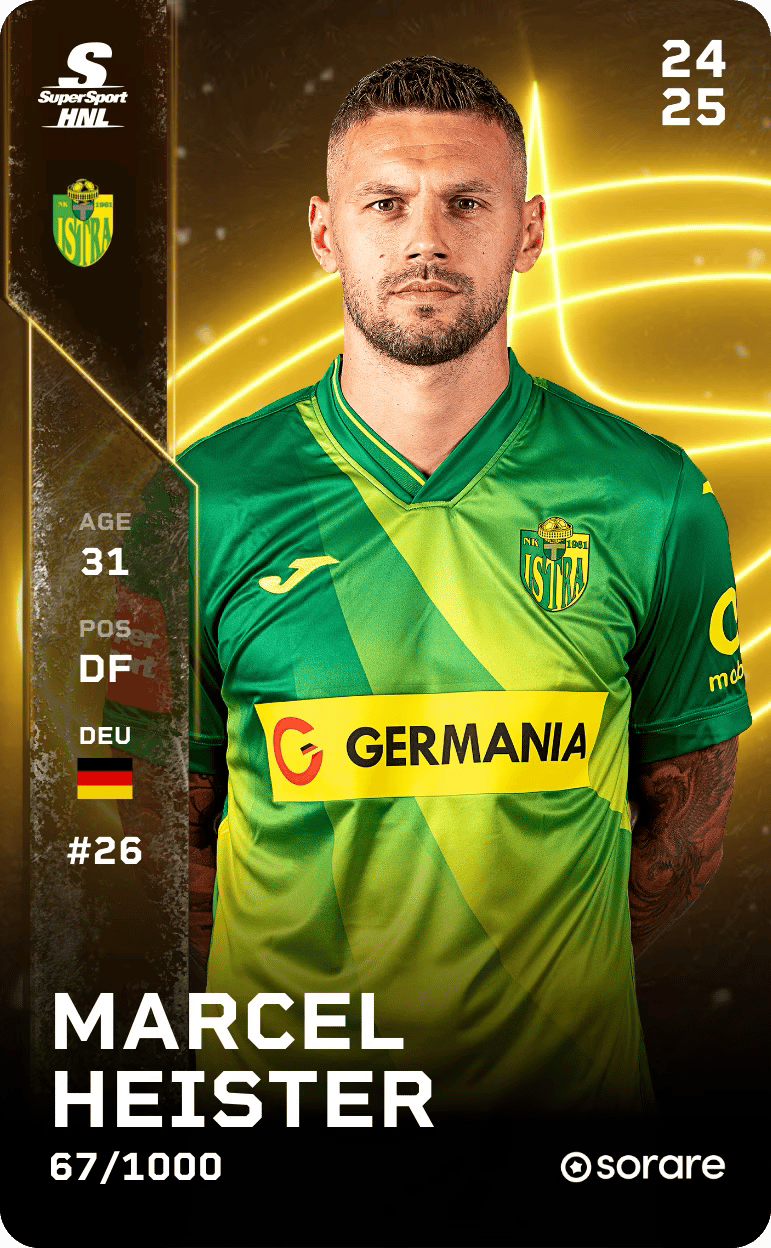 Marcel Heister 2024-25 • Limited 67/1000