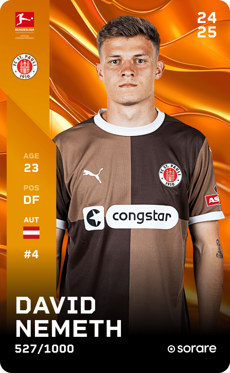David Nemeth 2024-25 • Limited 527/1000