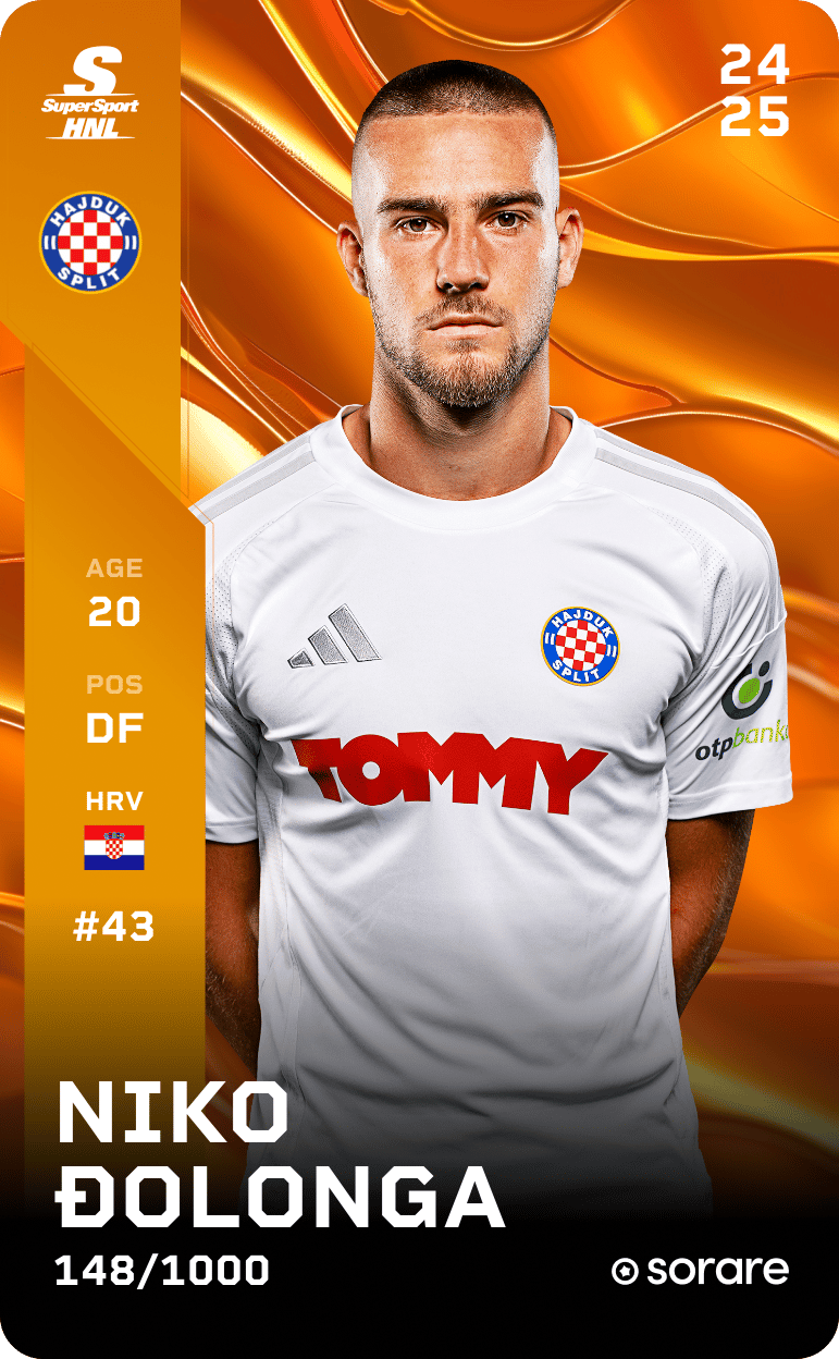 Niko Đolonga 2024-25 • Limited 148/1000