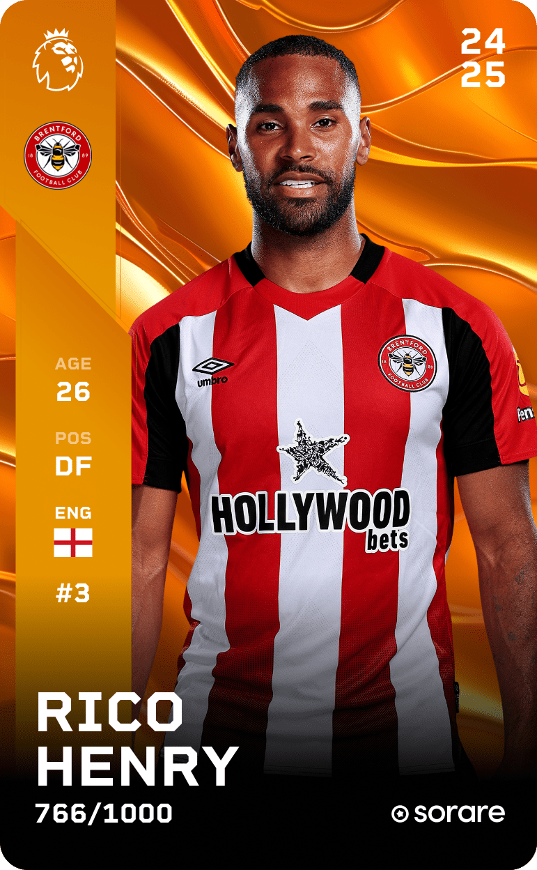 Rico Henry 2024-25 • Limited 766/1000