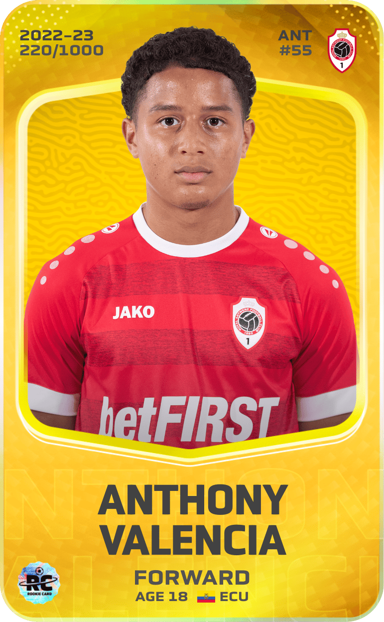 Anthony Valencia 2022-23 • Limited 220/1000