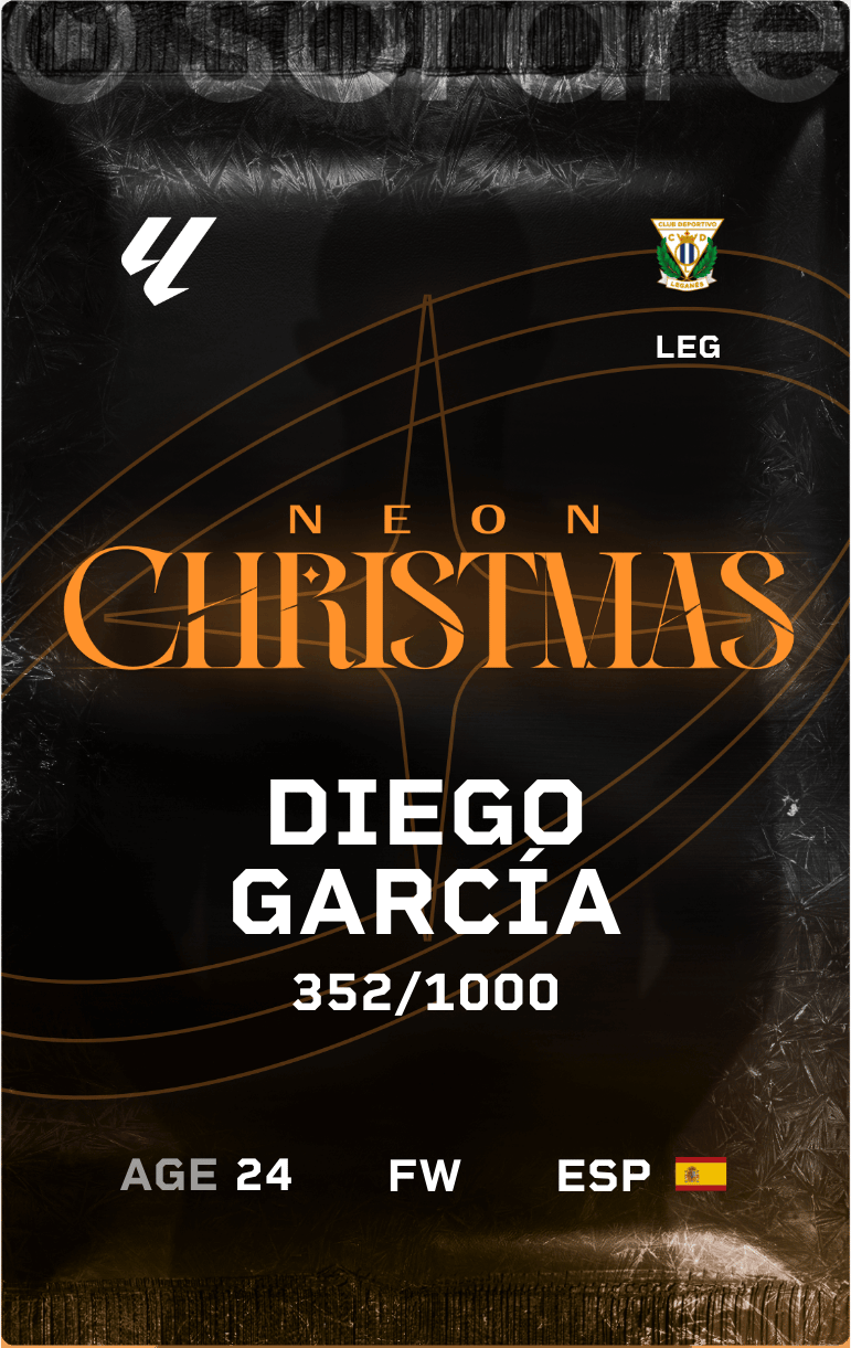 Diego García 2024-25 • Limited 352/1000