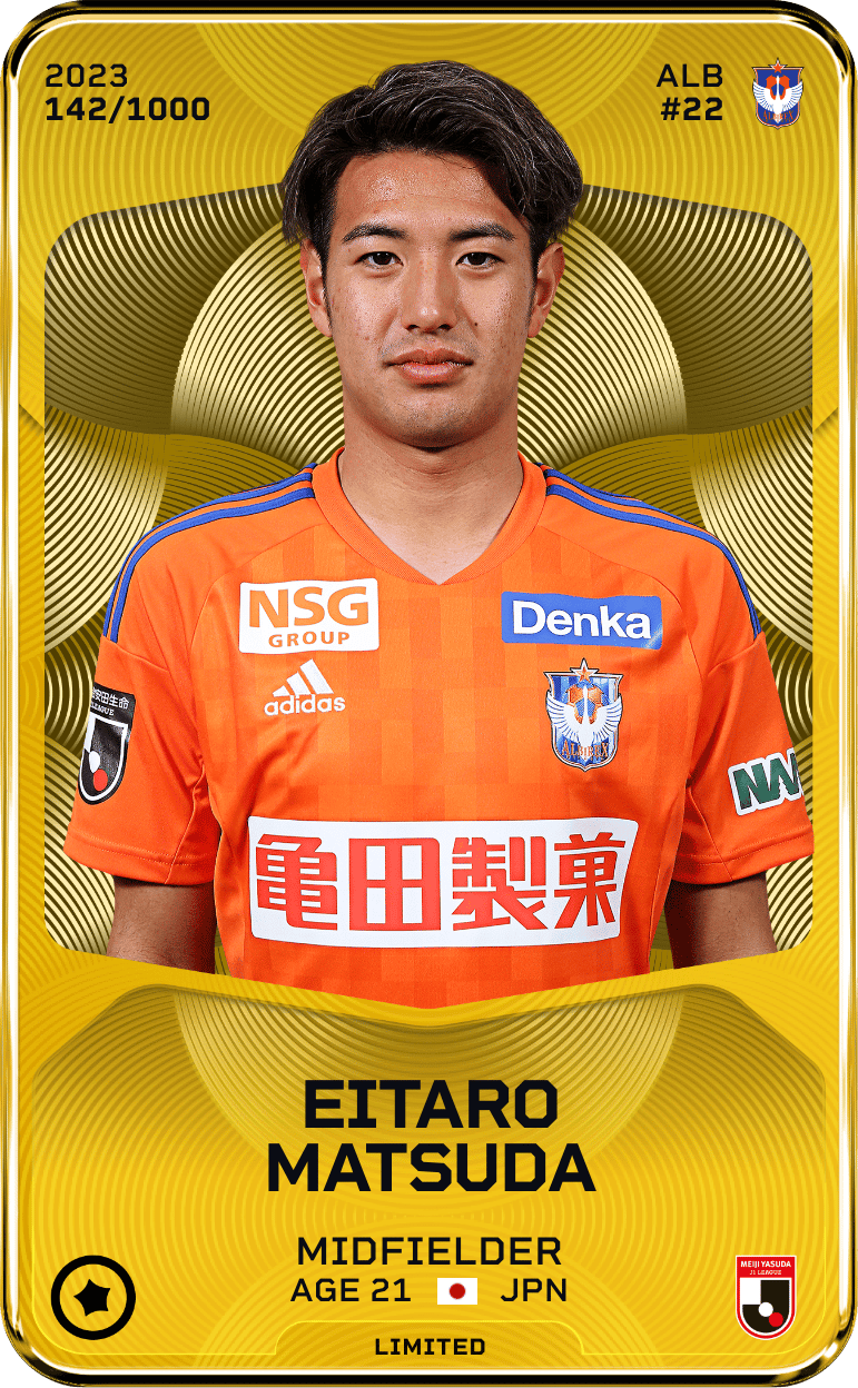 Eitaro Matsuda 2023-24 • Limited 142/1000