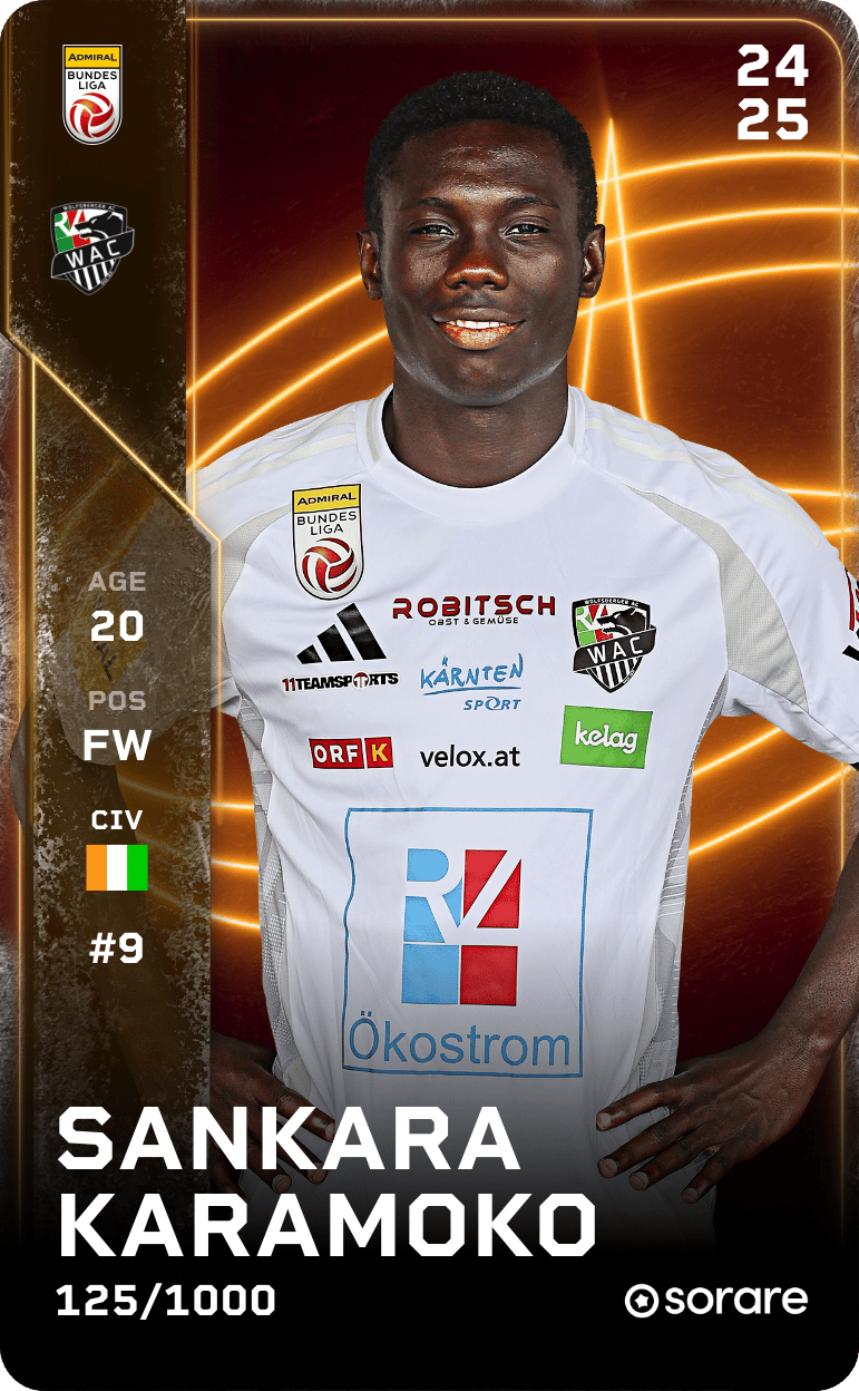 Sankara Karamoko 2024-25 • Limited 125/1000