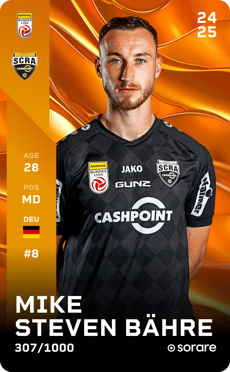 Mike Steven Bähre 2024-25 • Limited 307/1000