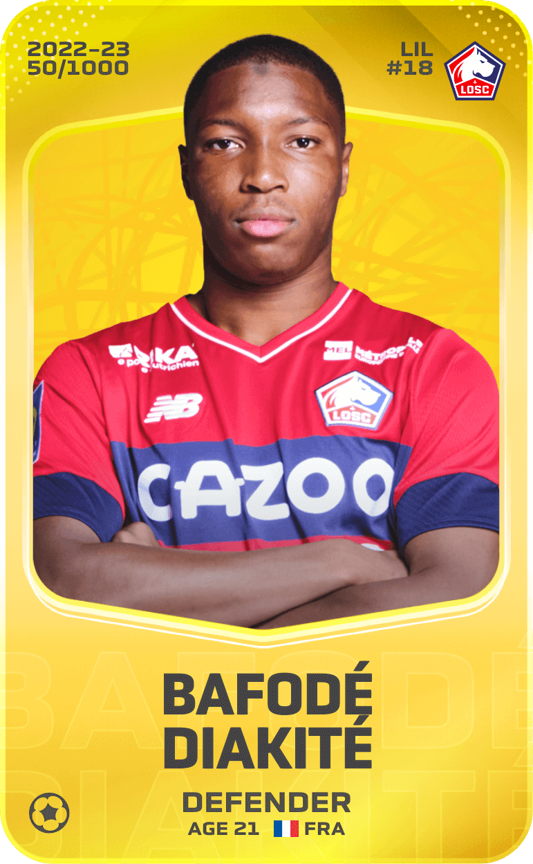Bafodé Diakité 2022-23 • Limited 50/1000