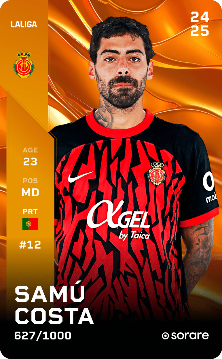 Samú Costa 2024-25 • Limited 627/1000