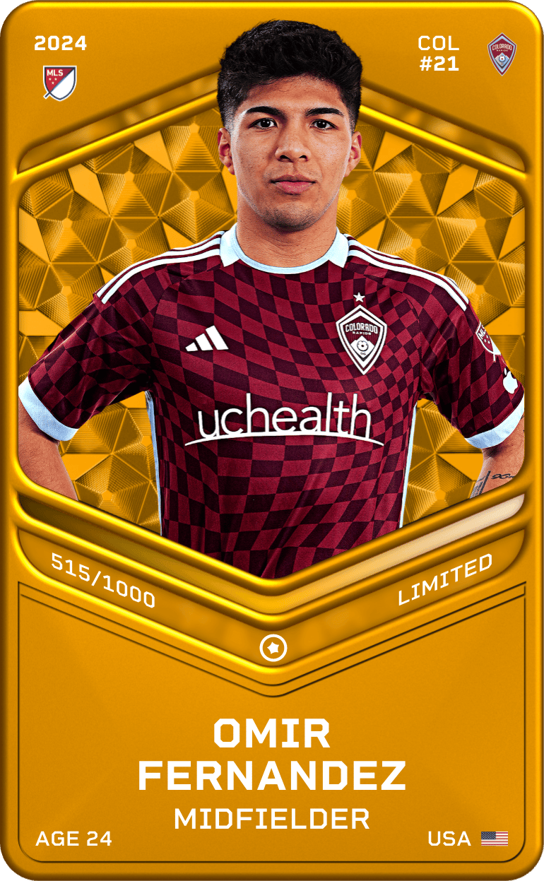 Omir Fernandez 2024-25 • Limited 515/1000