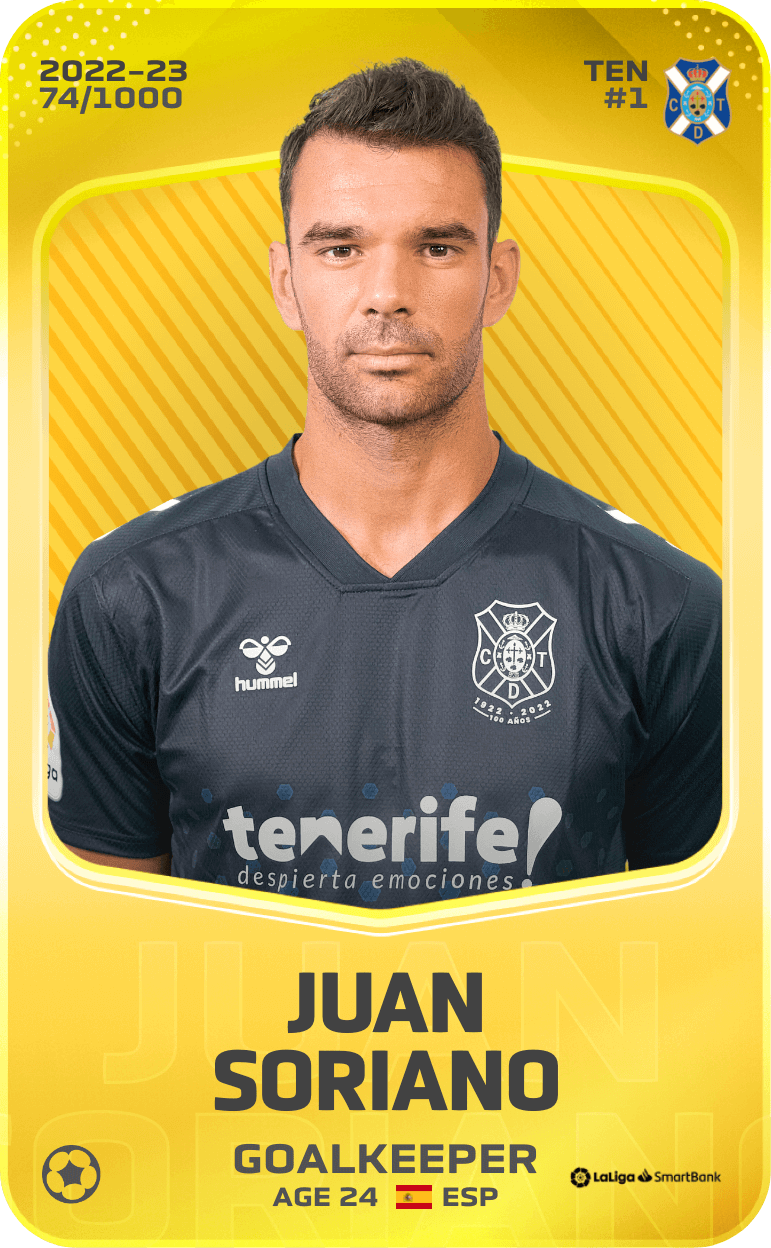 Juan Soriano 2022-23 • Limited 74/1000
