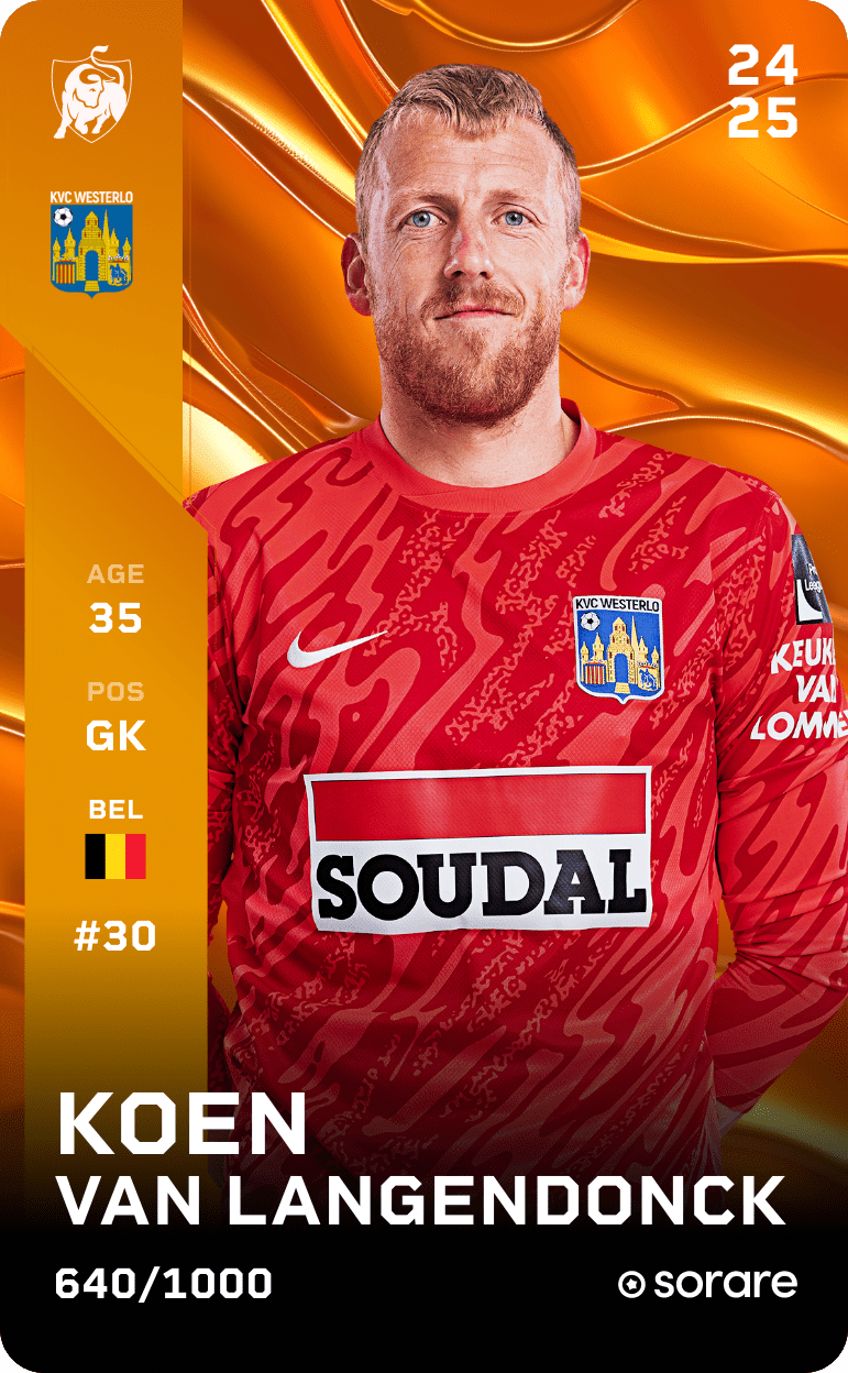 Koen Van Langendonck 2024-25 • Limited 640/1000