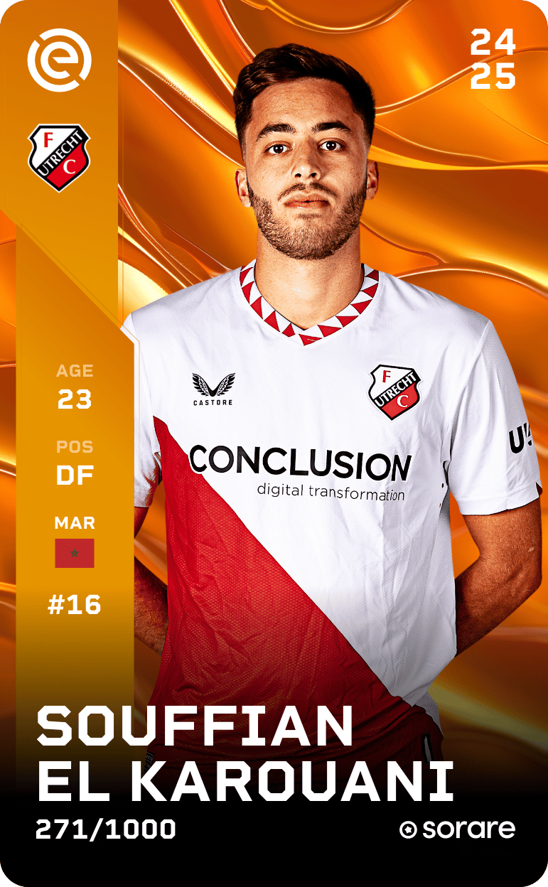 Souffian El Karouani 2024-25 • Limited 271/1000