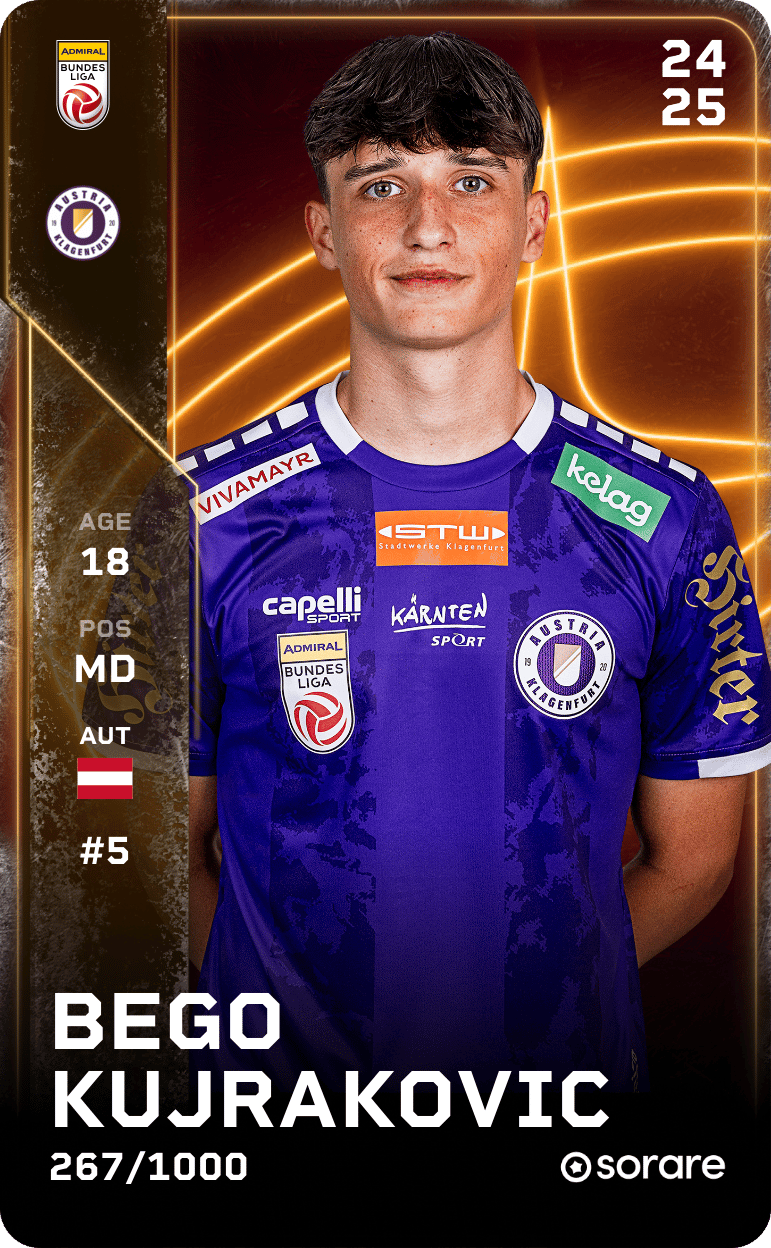 Bego Kujrakovic 2024-25 • Limited 267/1000
