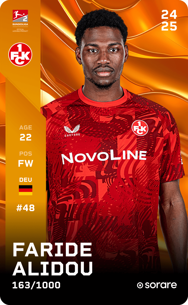 Faride Alidou 2024-25 • Limited 163/1000
