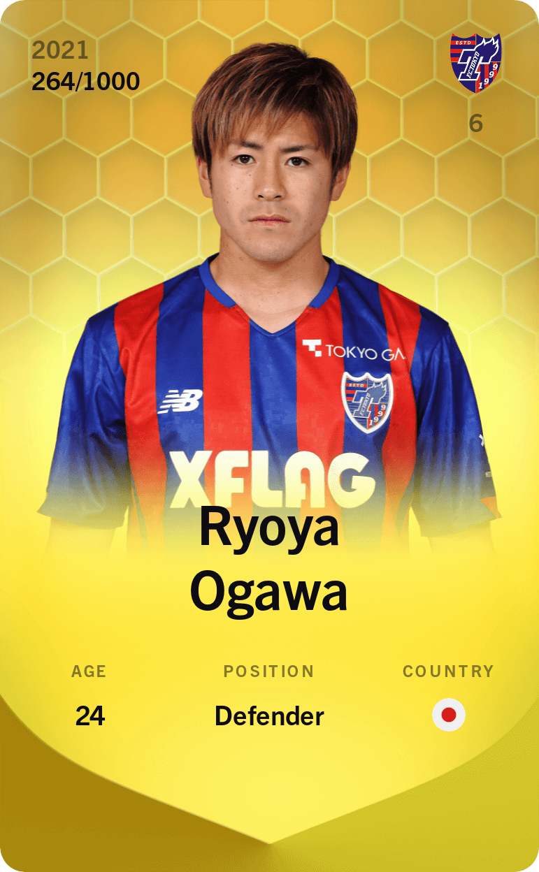 Ryoya Ogawa 2021-22 • Limited 264/1000