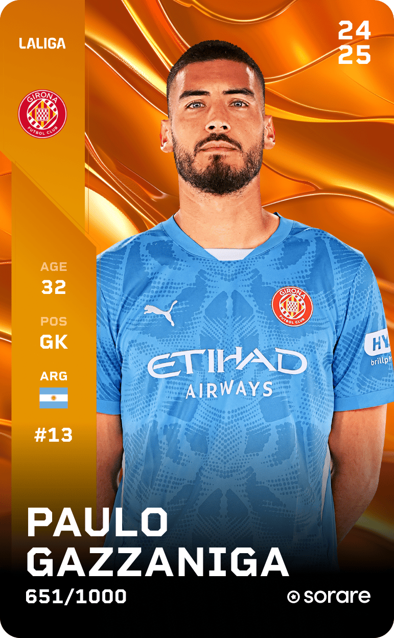 Paulo Gazzaniga 2024-25 • Limited 651/1000