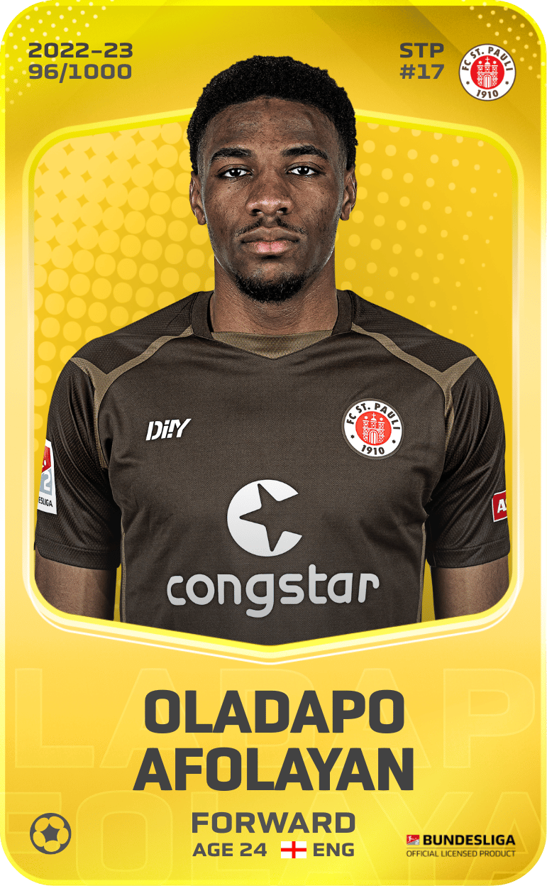 Oladapo Afolayan 2022-23 • Limited 96/1000