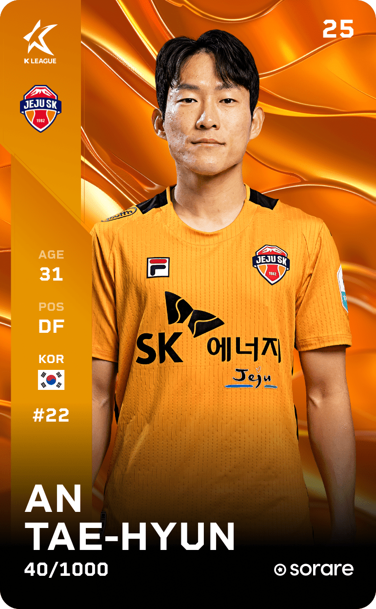 Ahn Tae-Hyun 2025-26 • Limited 40/1000