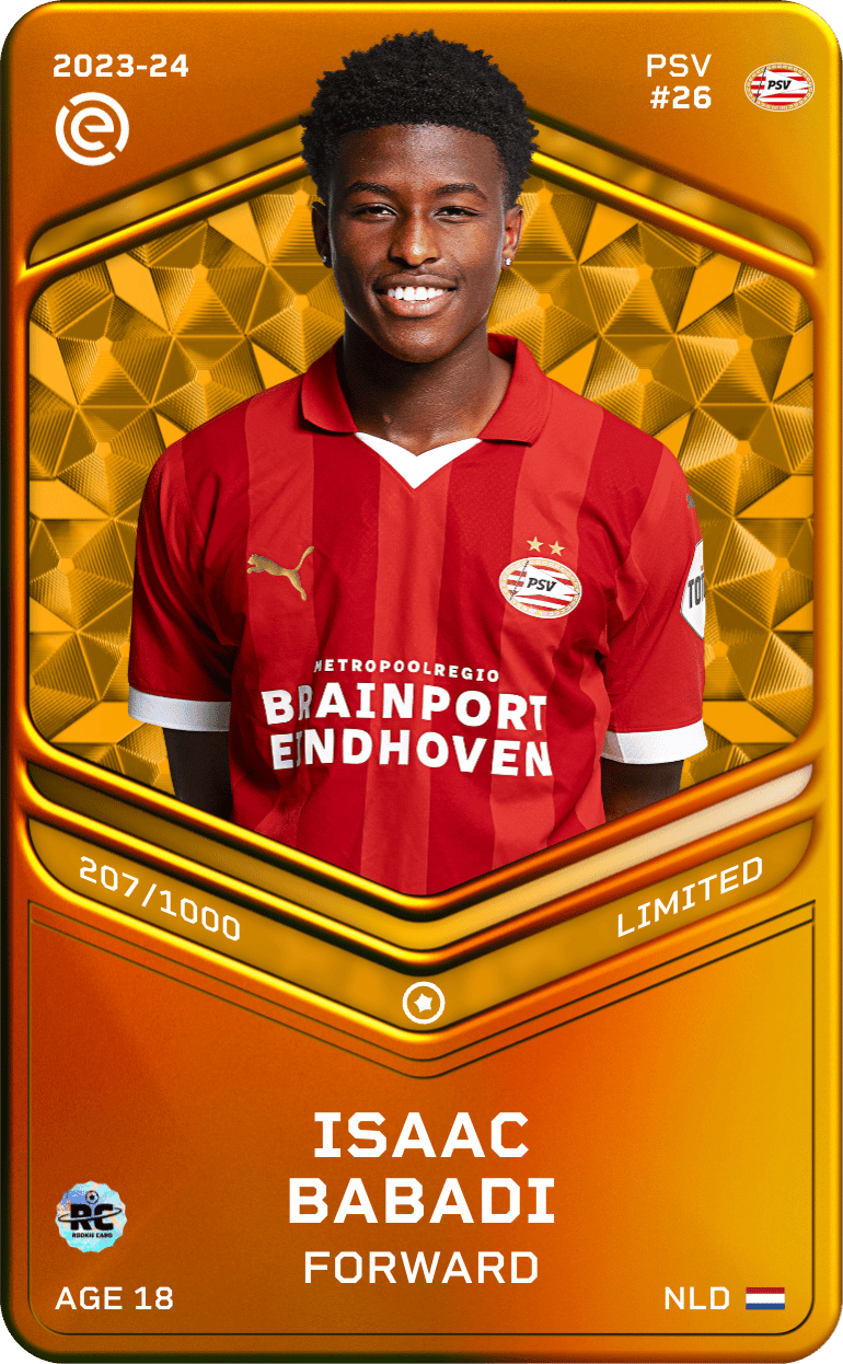 Isaac Babadi 2023-24 • Limited 207/1000