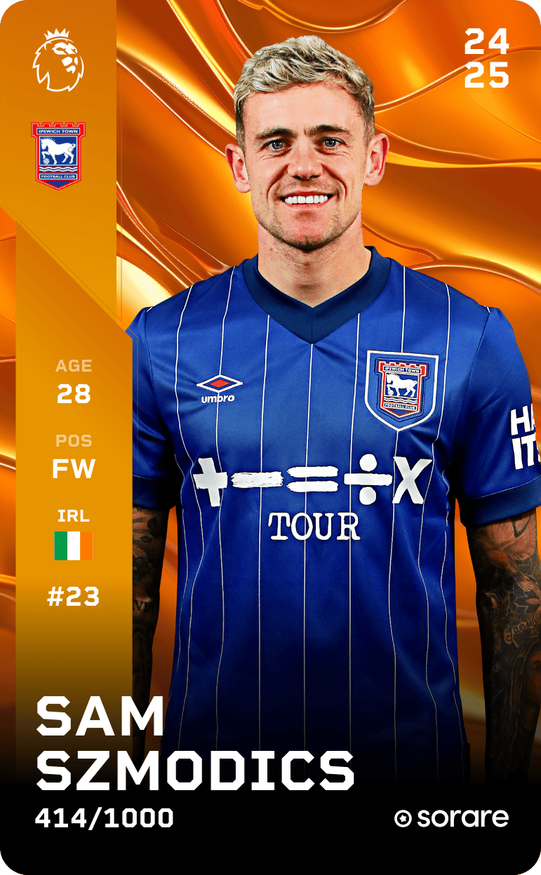 Samuel Szmodics 2024-25 • Limited 414/1000