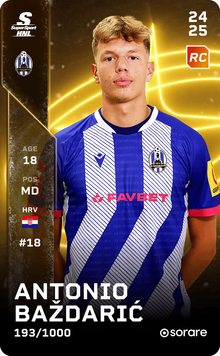 Antonio Baždarić 2024-25 • Limited 193/1000
