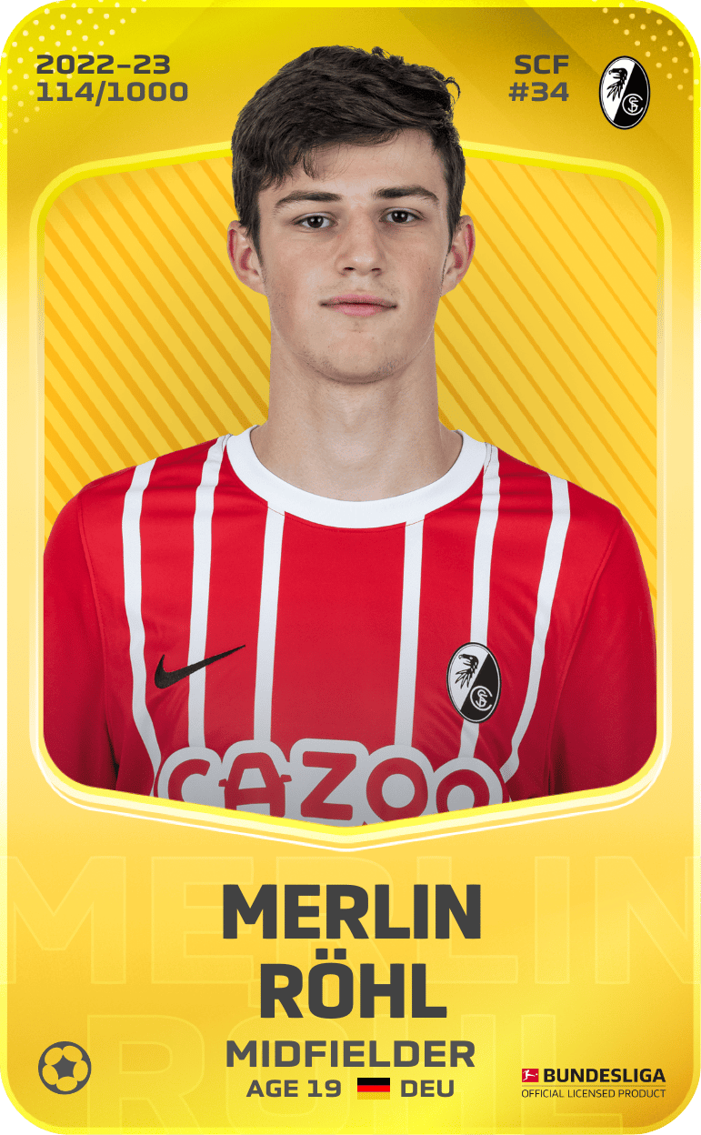 Merlin Röhl 2022-23 • Limited 114/1000