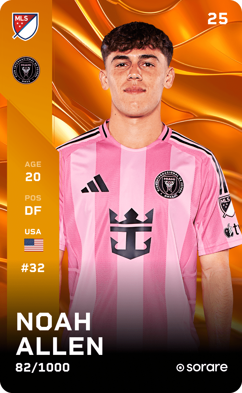 Noah Allen 2025-26 • Limited 82/1000