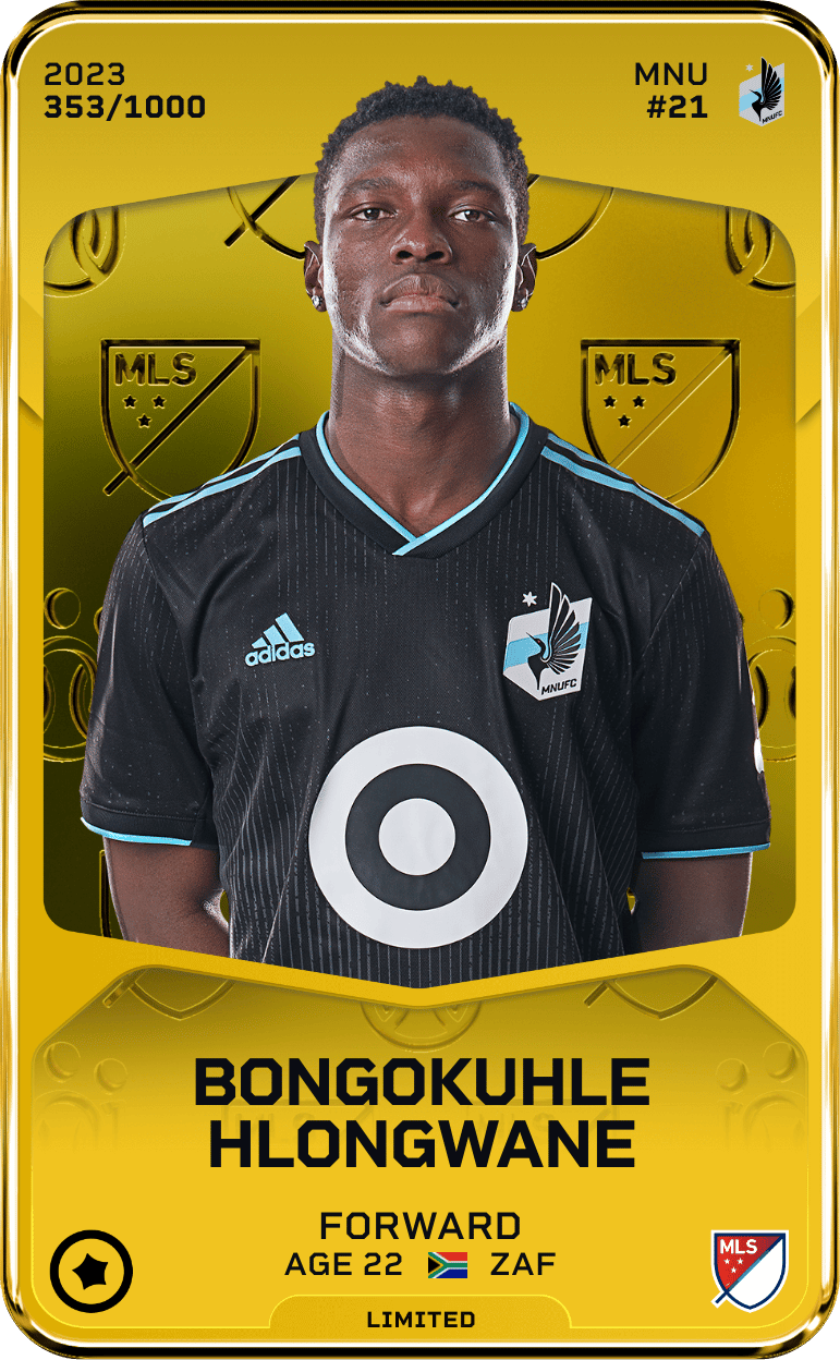Bongokuhle Hlongwane 2023-24 • Limited 353/1000