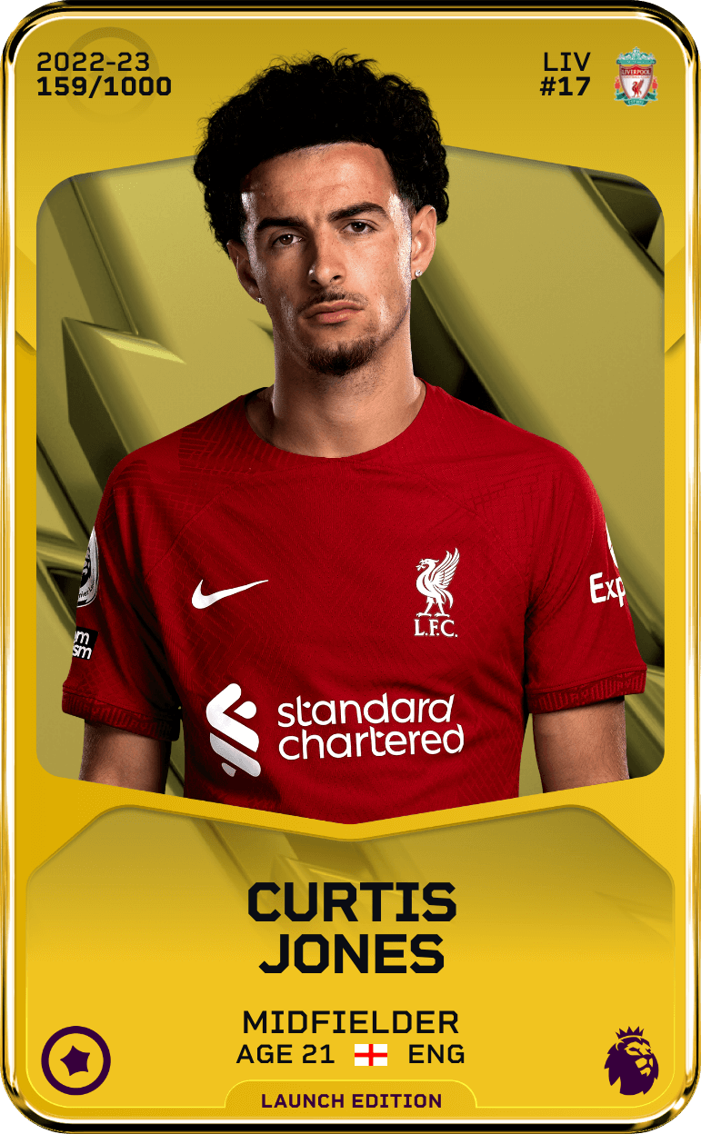 Curtis Jones 2022-23 • Limited 159/1000