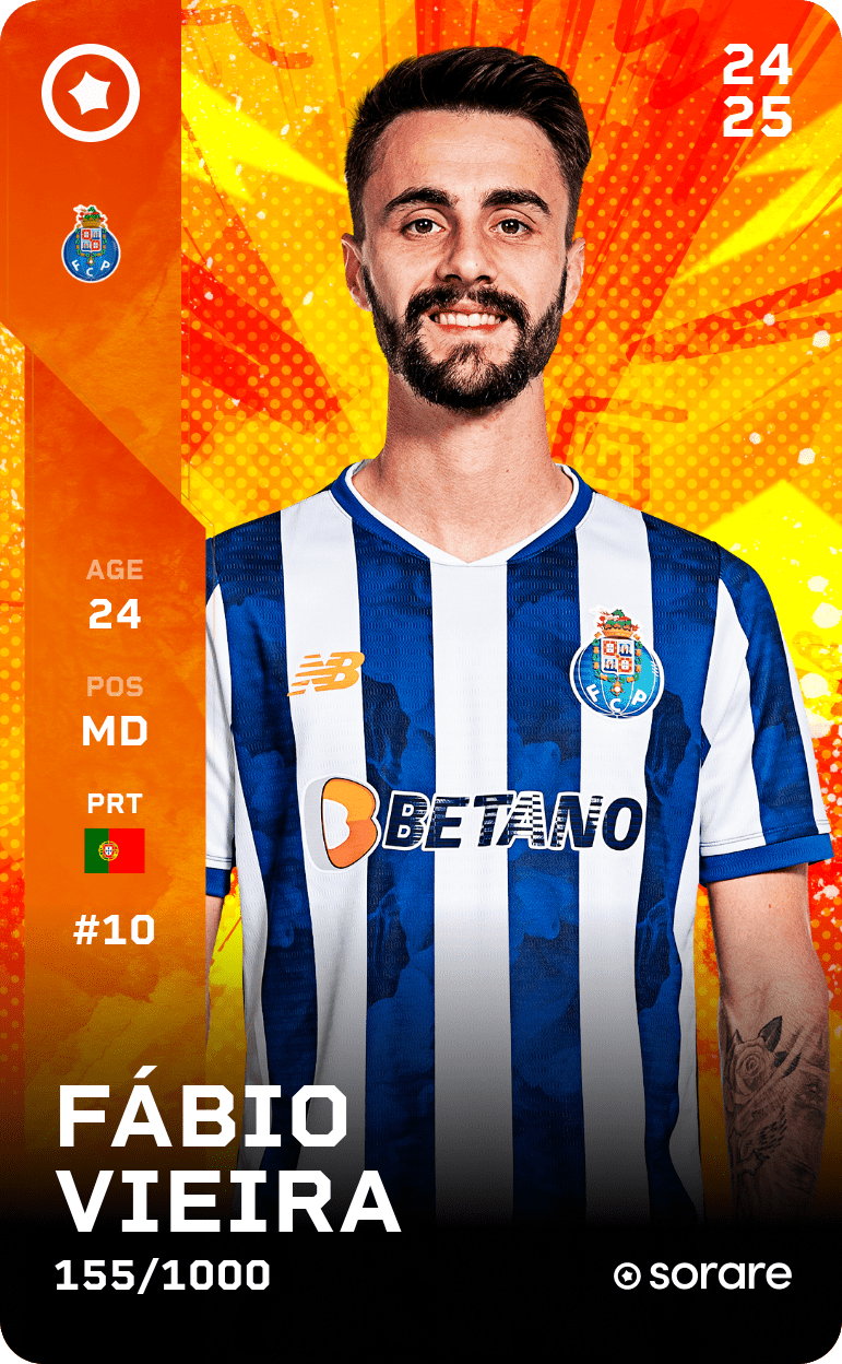 Fábio Vieira 2024-25 • Limited 155/1000