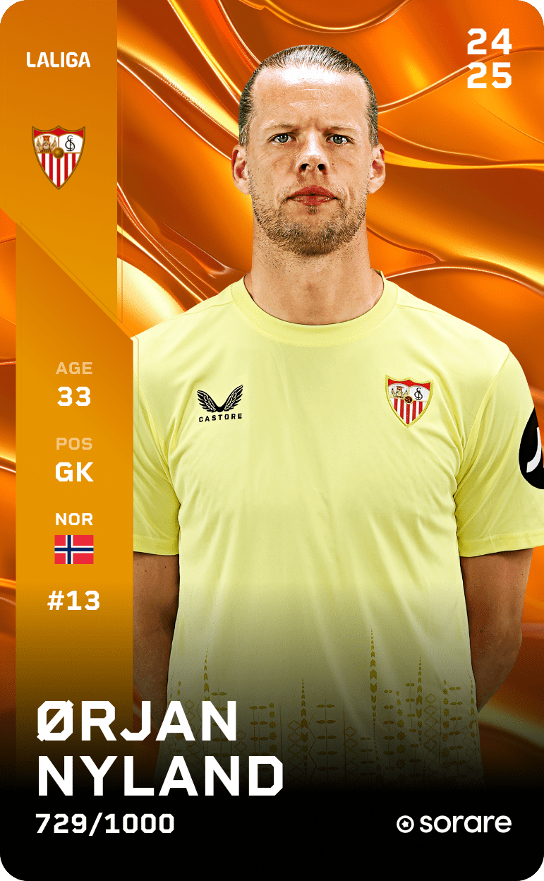 Ørjan Nyland 2024-25 • Limited 729/1000