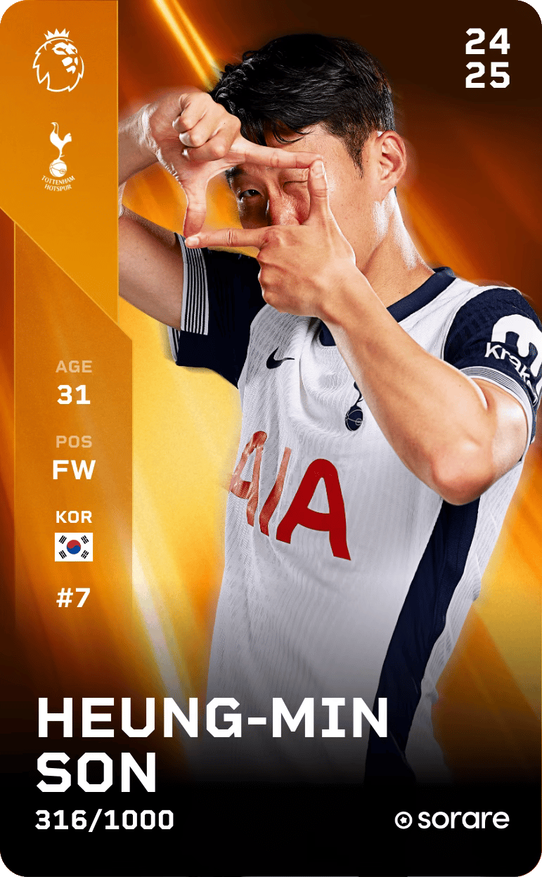 Heung-min Son 2024-25 • Limited 316/1000