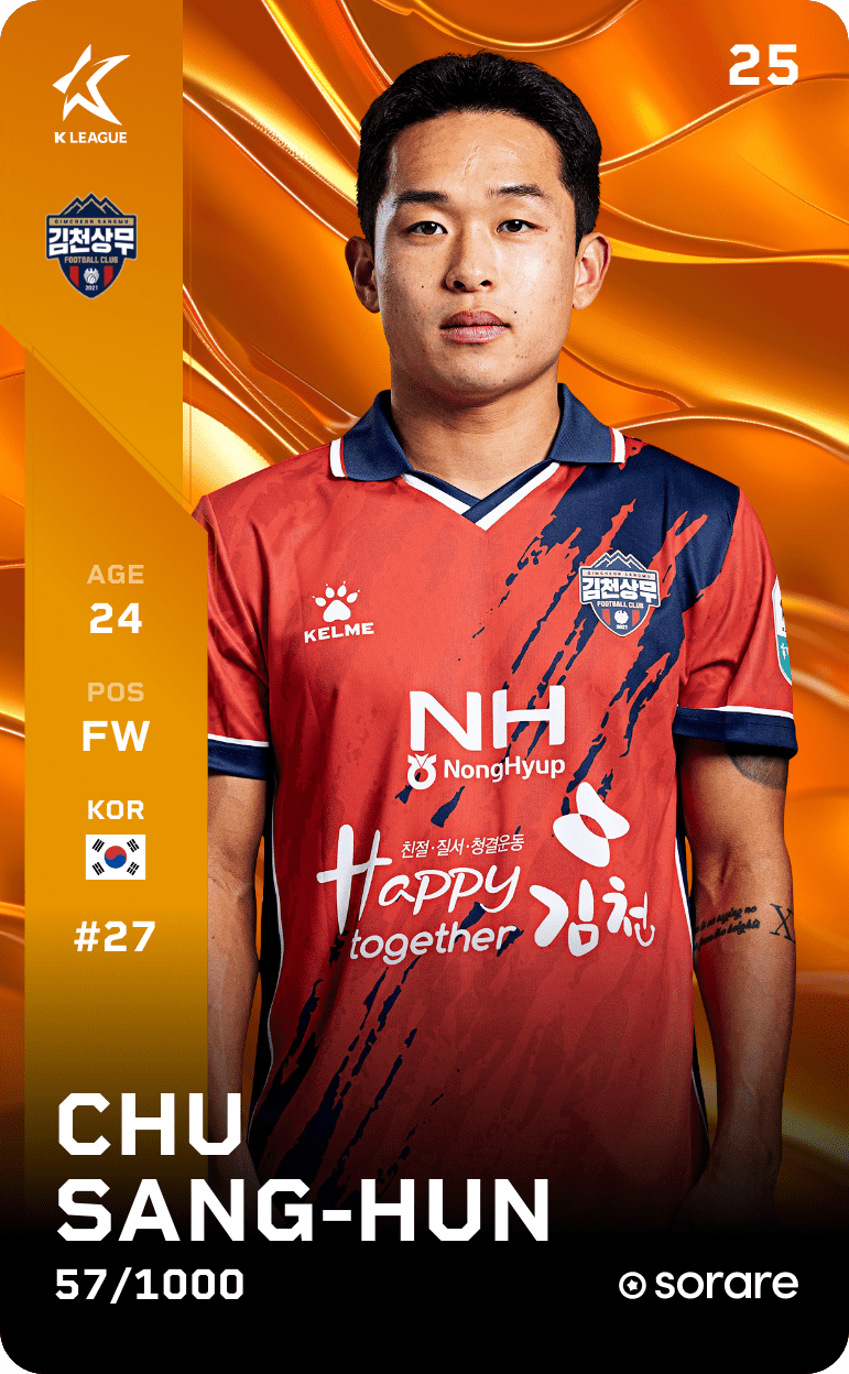 Chu Sang-Hun 2025-26 • Limited 57/1000