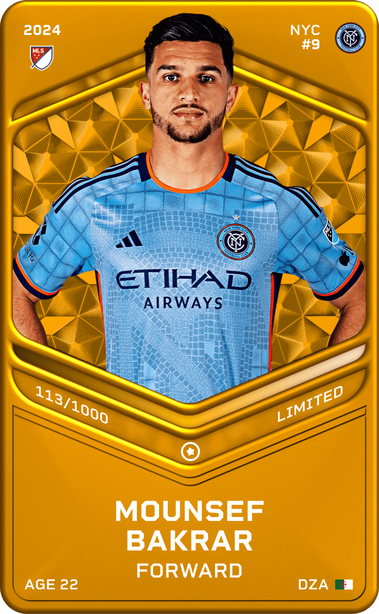 Monsef Bakrar 2024-25 • Limited 113/1000