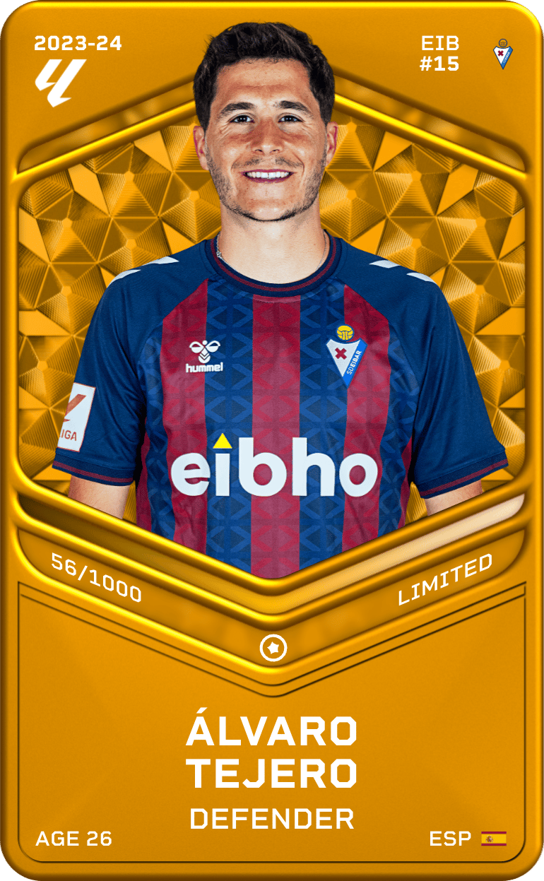 Álvaro Tejero 2023-24 • Limited 56/1000