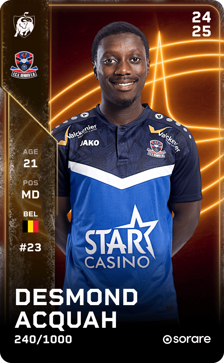 Desmond Acquah 2024-25 • Limited 240/1000