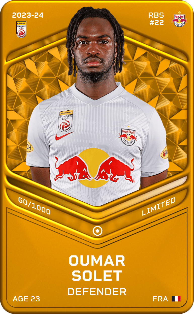 Oumar Solet 2023-24 • Limited 60/1000