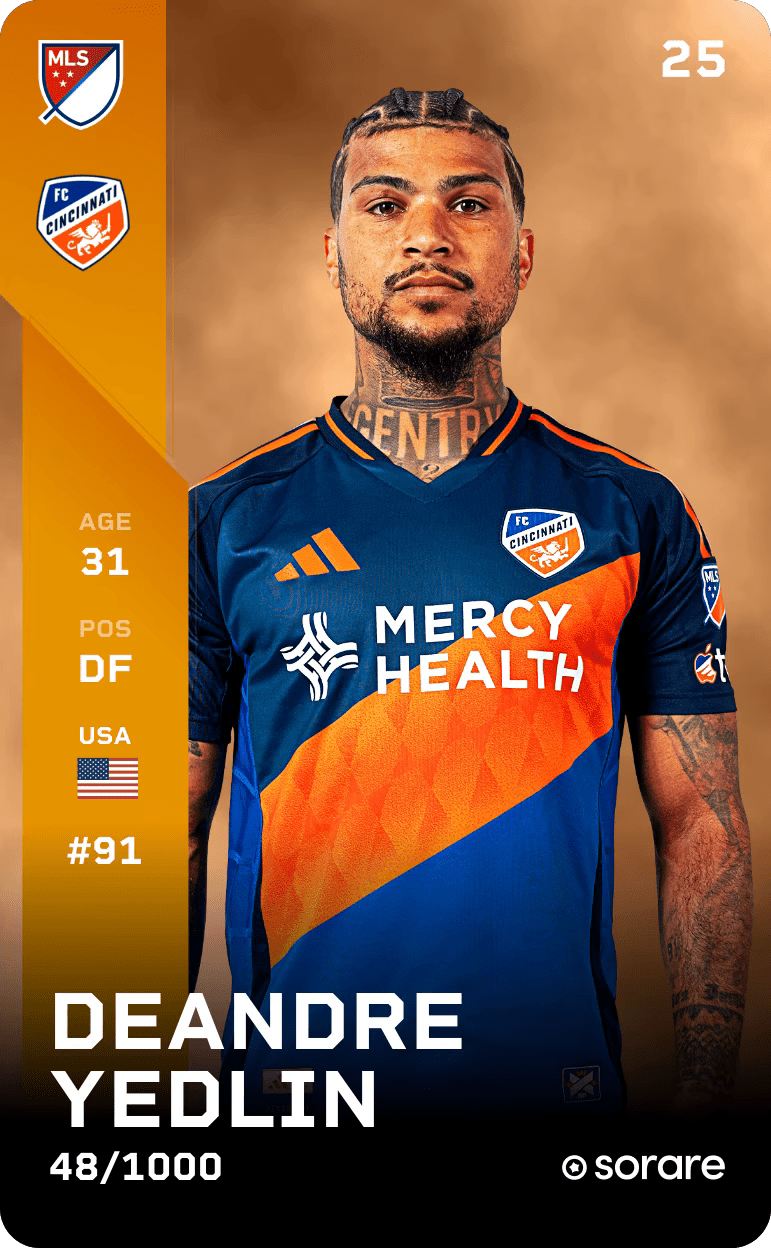 DeAndre Yedlin 2025-26 • Limited 48/1000