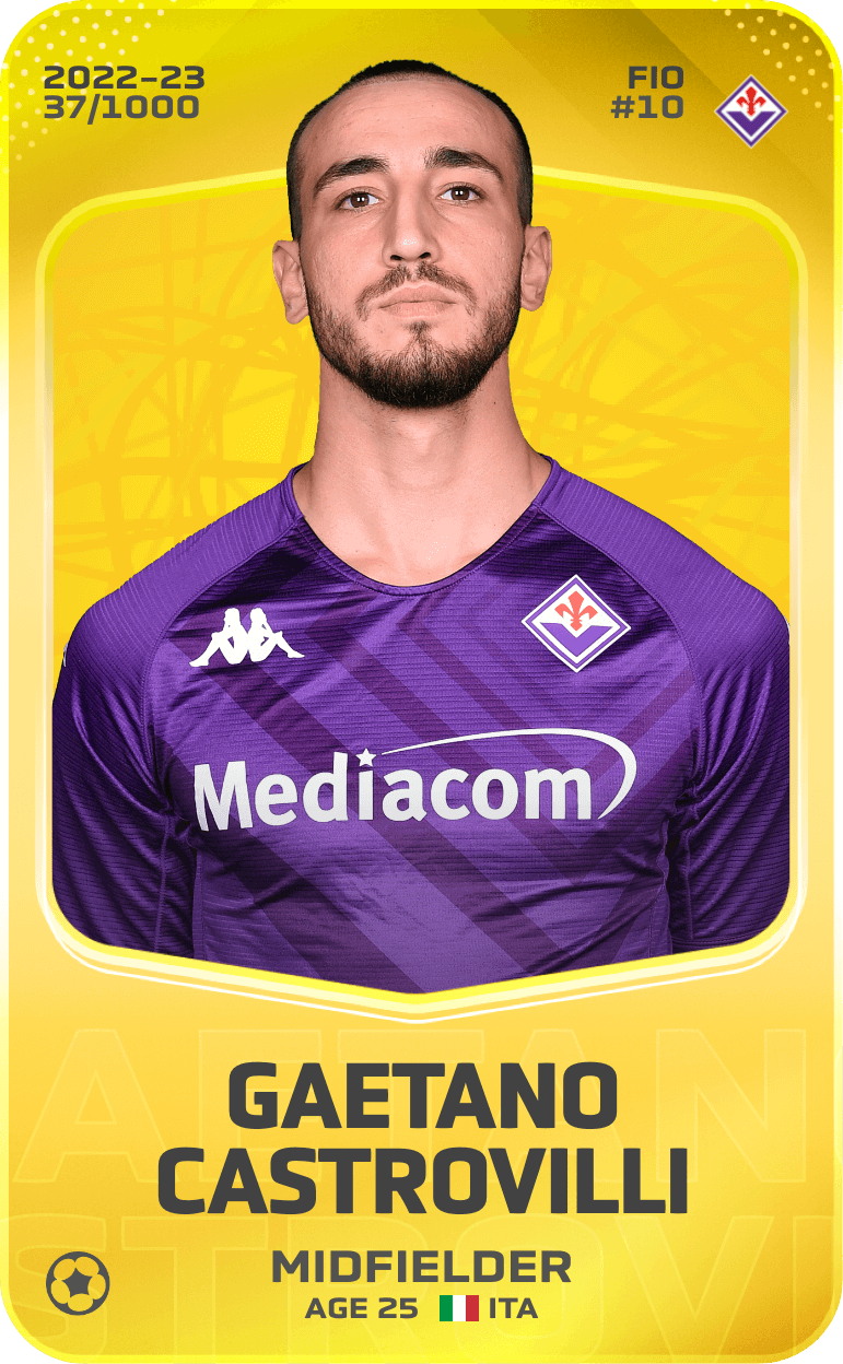 Gaetano Castrovilli 2022-23 • Limited 37/1000