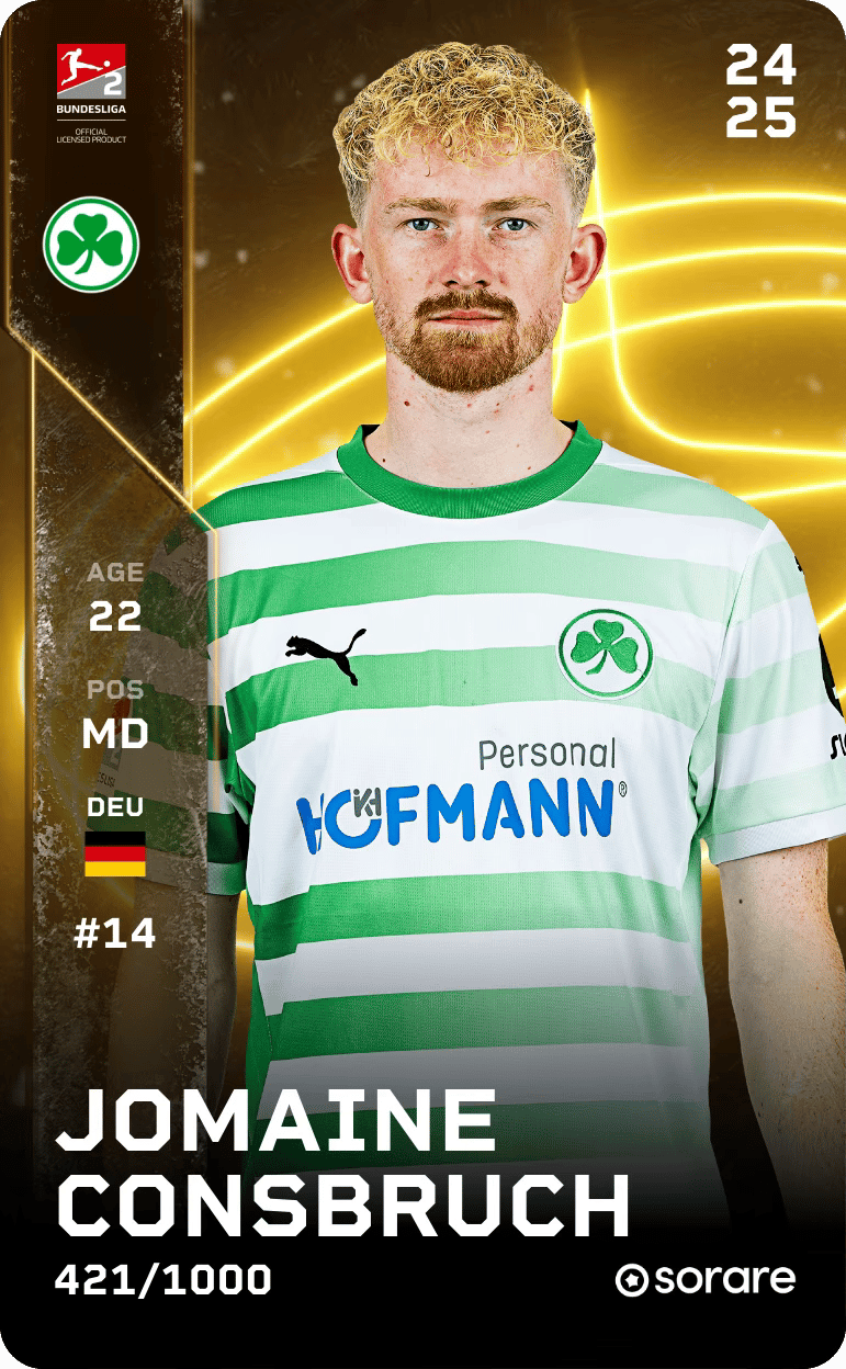 Jomaine Consbruch 2024-25 • Limited 421/1000