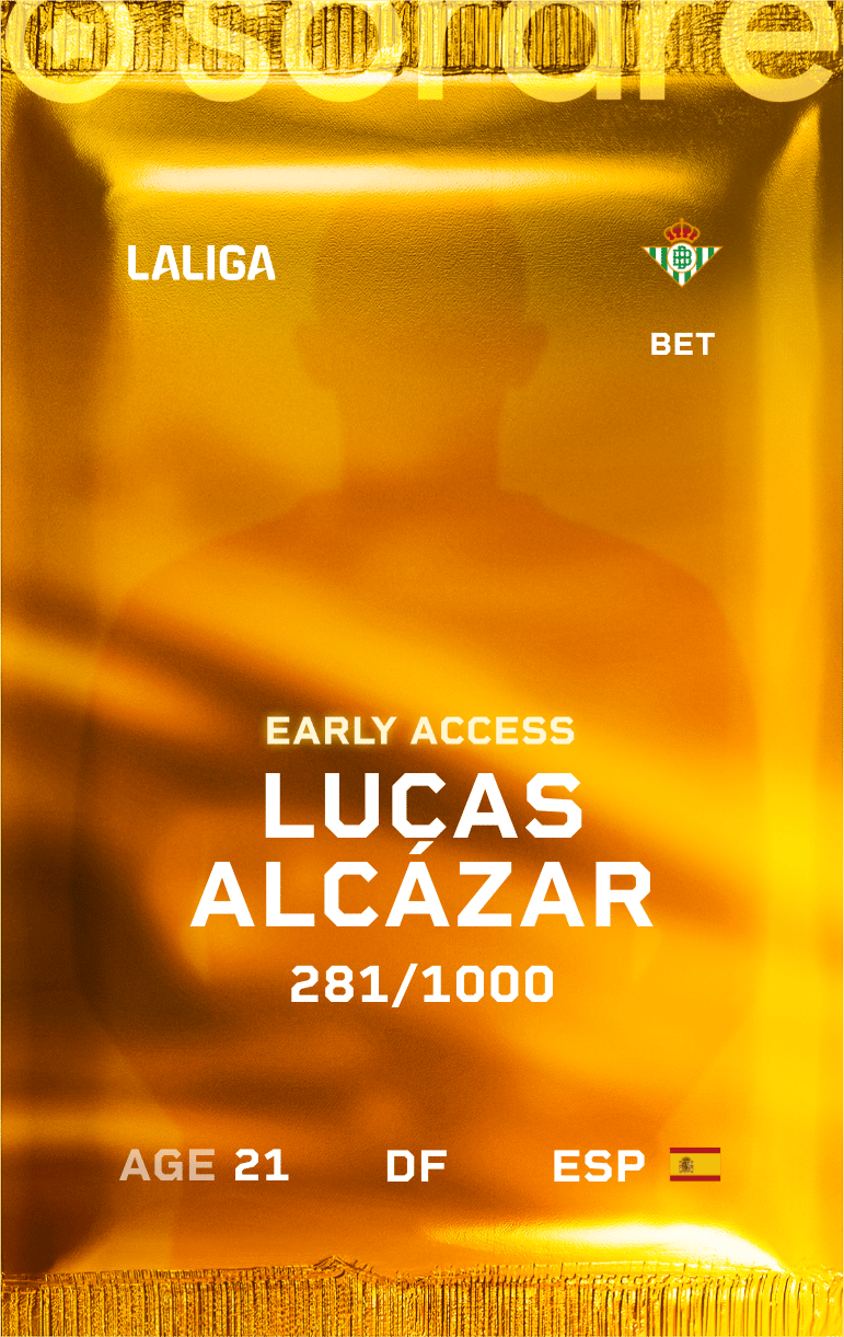 Lucas Alcázar 2024-25 • Limited 281/1000