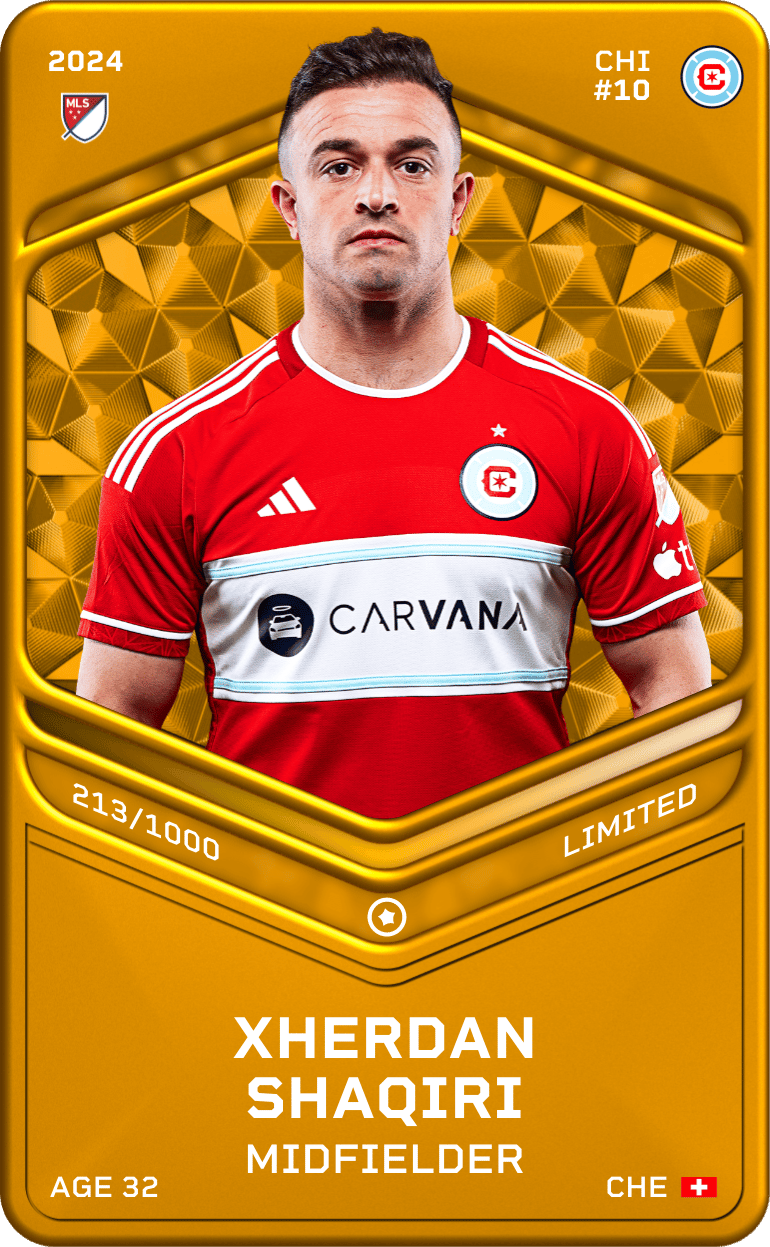 Xherdan Shaqiri 2024-25 • Limited 213/1000