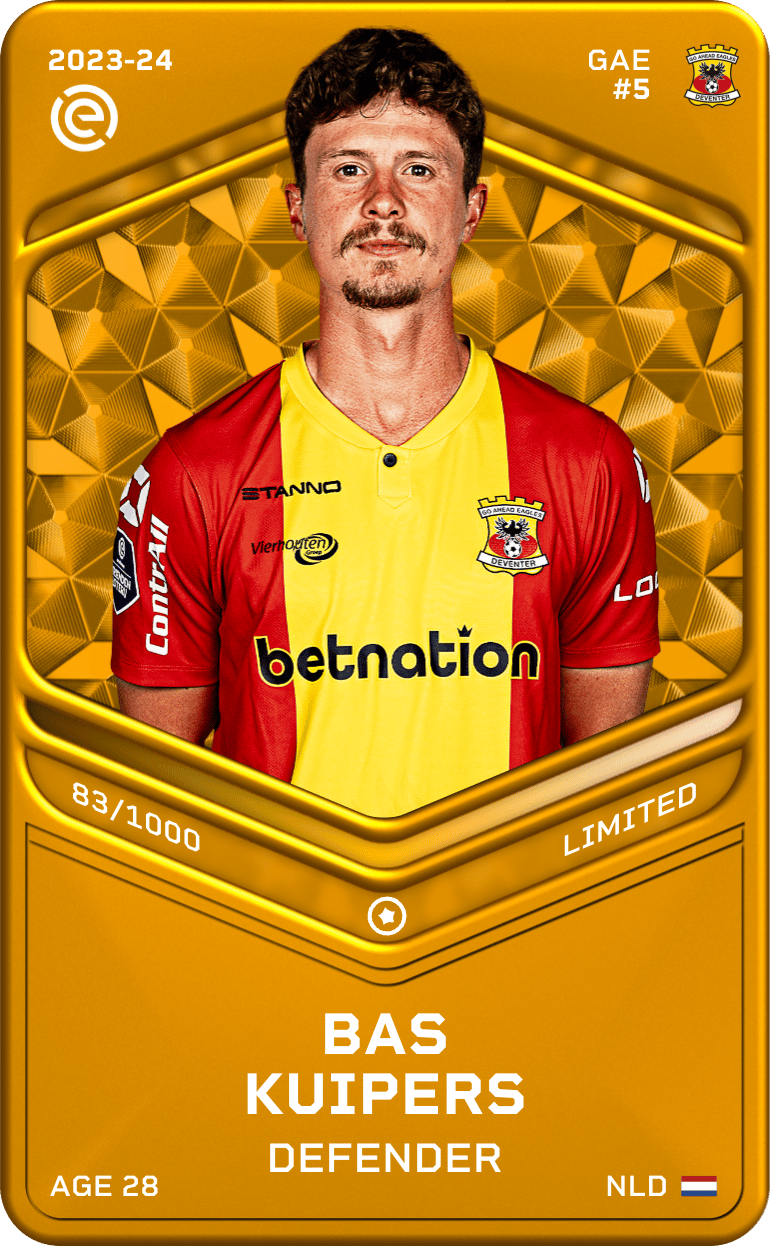 Bas Kuipers 2023-24 • Limited 83/1000