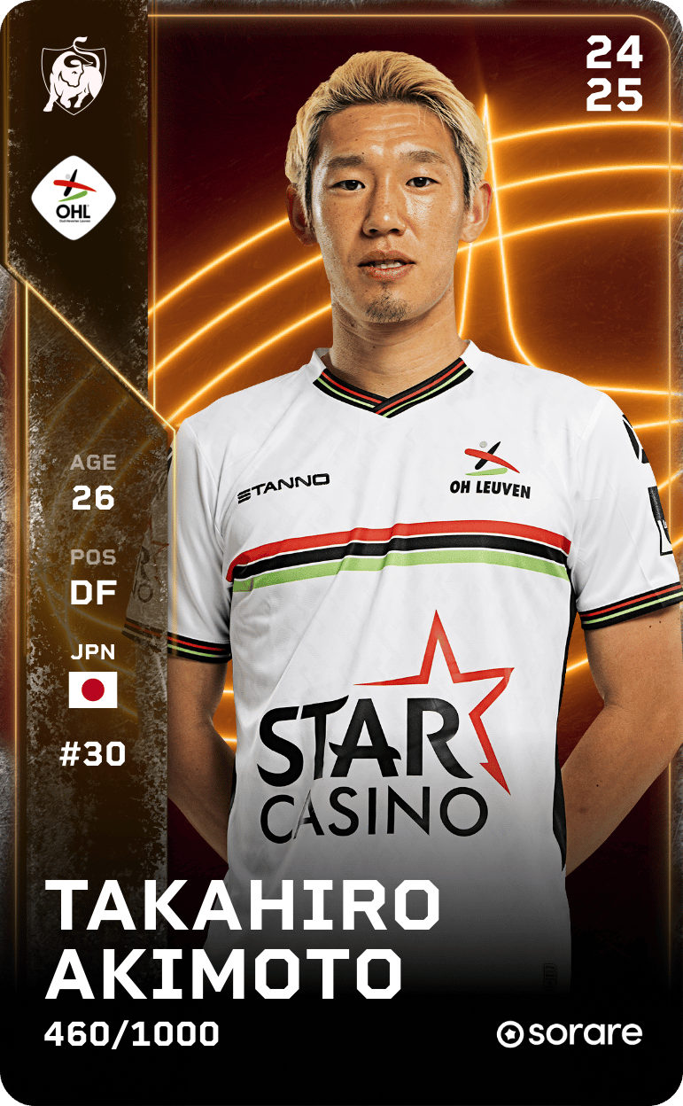 Takahiro Akimoto 2024-25 • Limited 460/1000