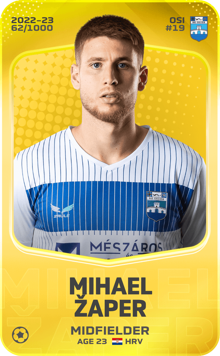 Mihael Žaper 2022-23 • Limited 62/1000