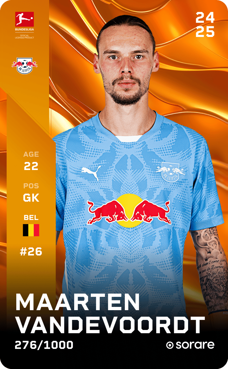 Maarten Vandevoordt 2024-25 • Limited 276/1000
