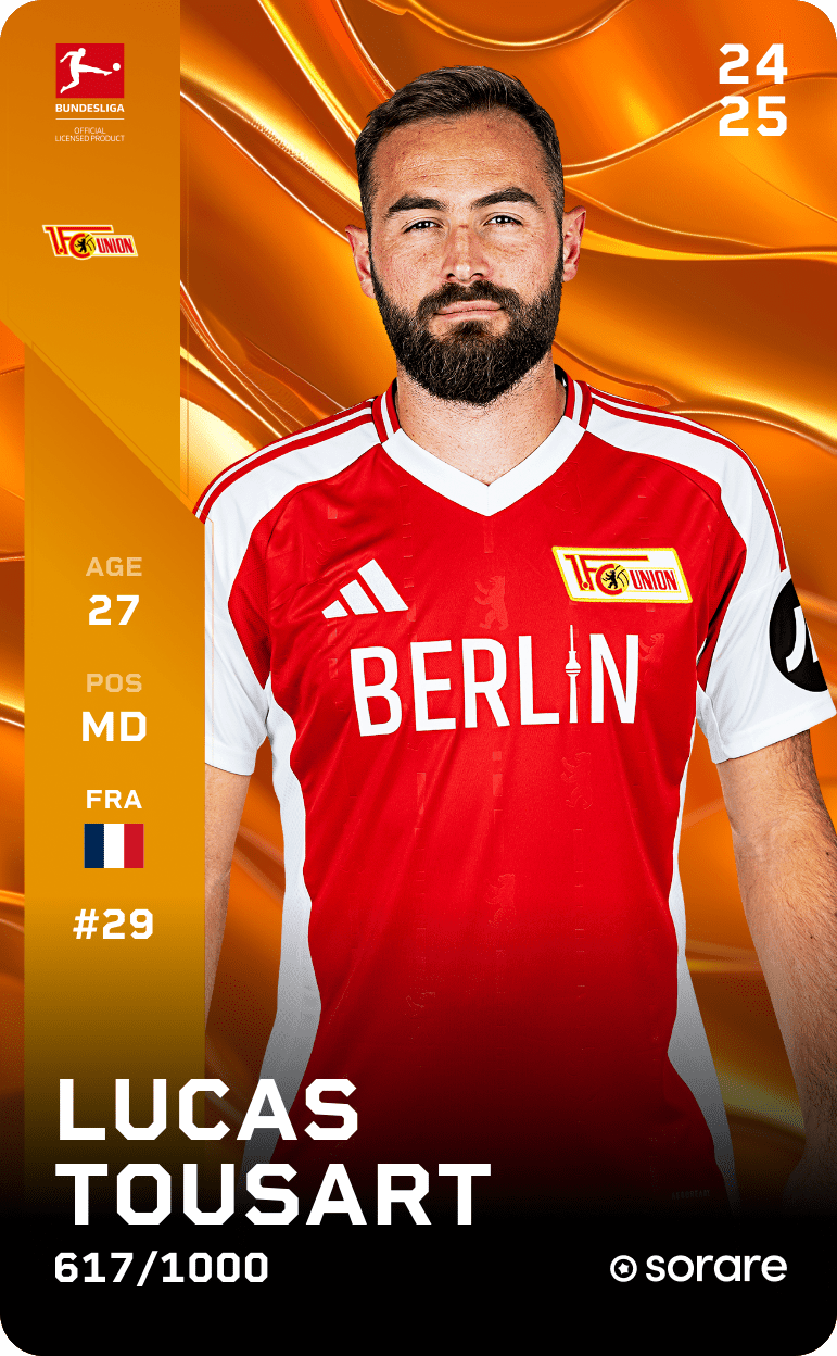 Lucas Tousart 2024-25 • Limited 617/1000