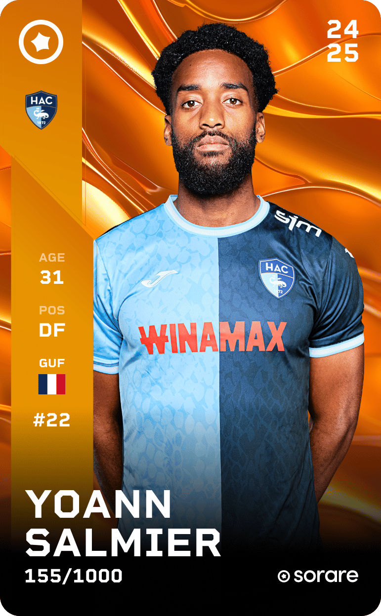 Yoann Salmier 2024-25 • Limited 155/1000