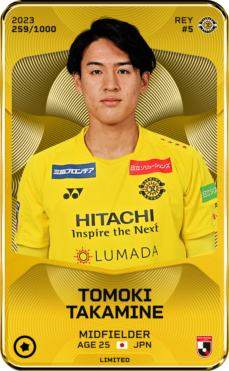 Tomoki Takamine 2023-24 • Limited 259/1000