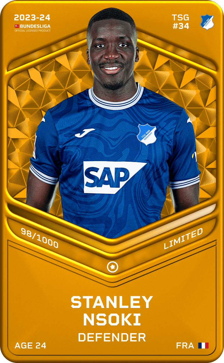 Stanley Nsoki 2023-24 • Limited 98/1000